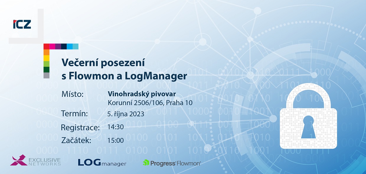Večerní posezení s Flowmon a LogManager • ICZ Group